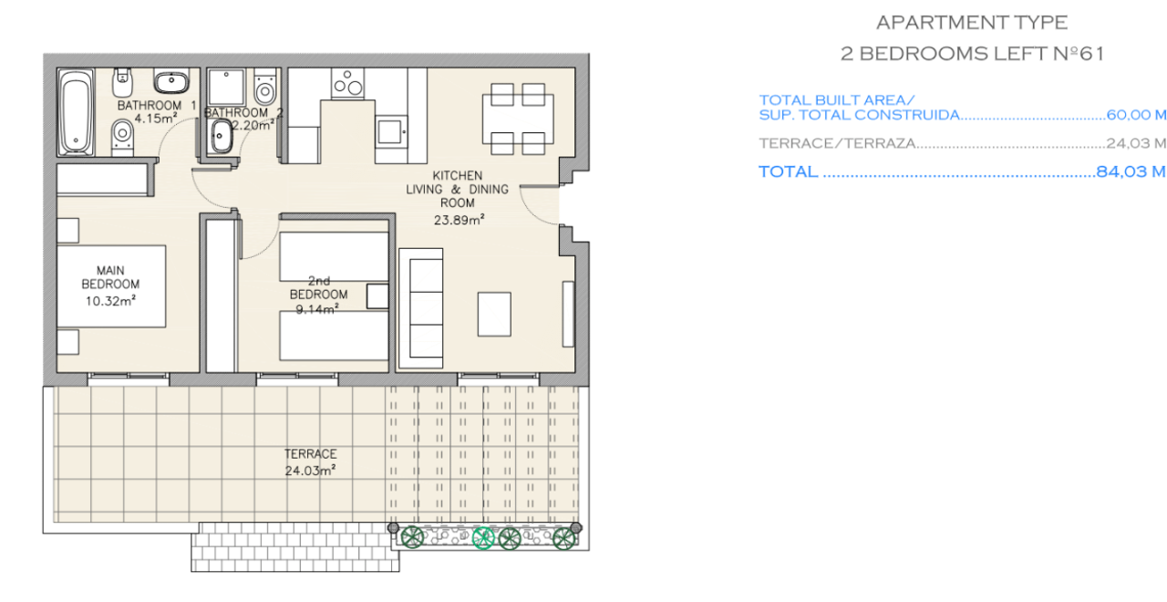 Wohnung zum Verkauf in Águilas 35